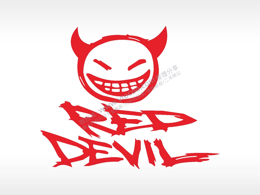 恶魔REDDEVIL汽车贴花卡通名图精品车贴精选