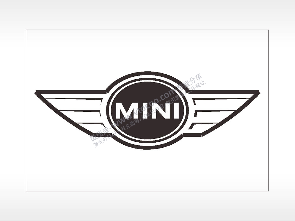 MINI车标品牌汽车贴花卡通名图精品车贴精选