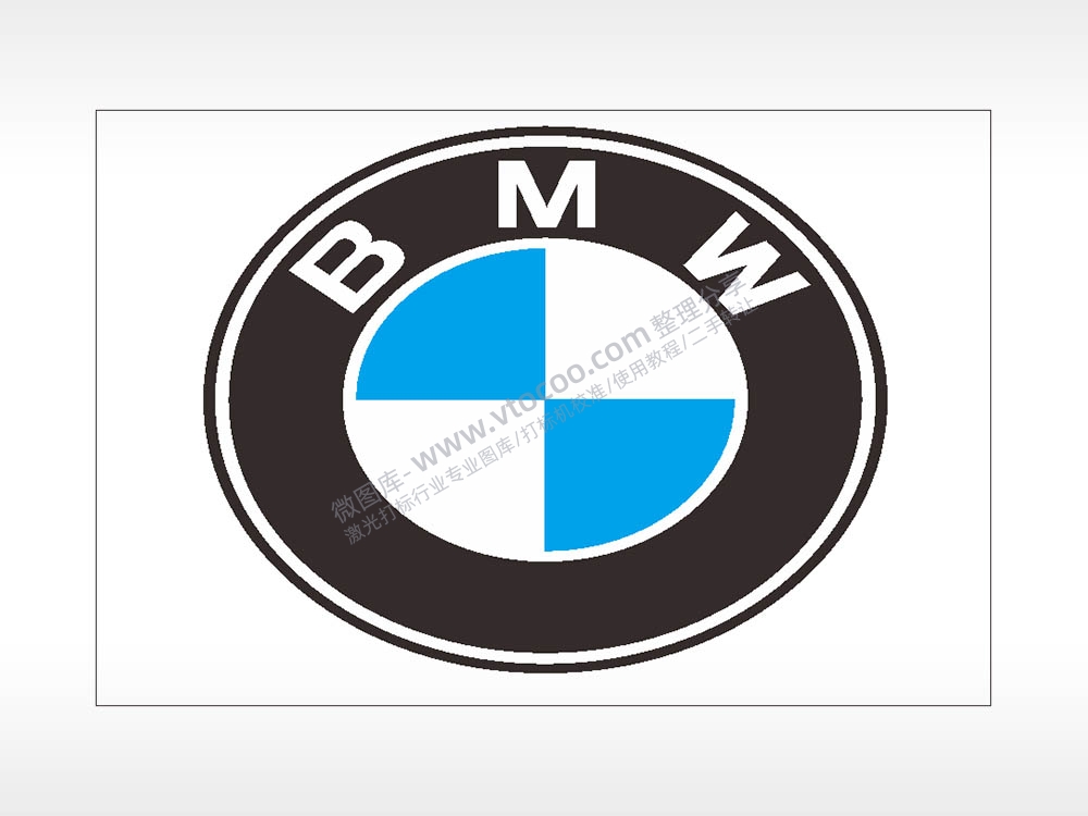 宝马BMW车标志品牌汽车贴花卡通名图精品车贴精选