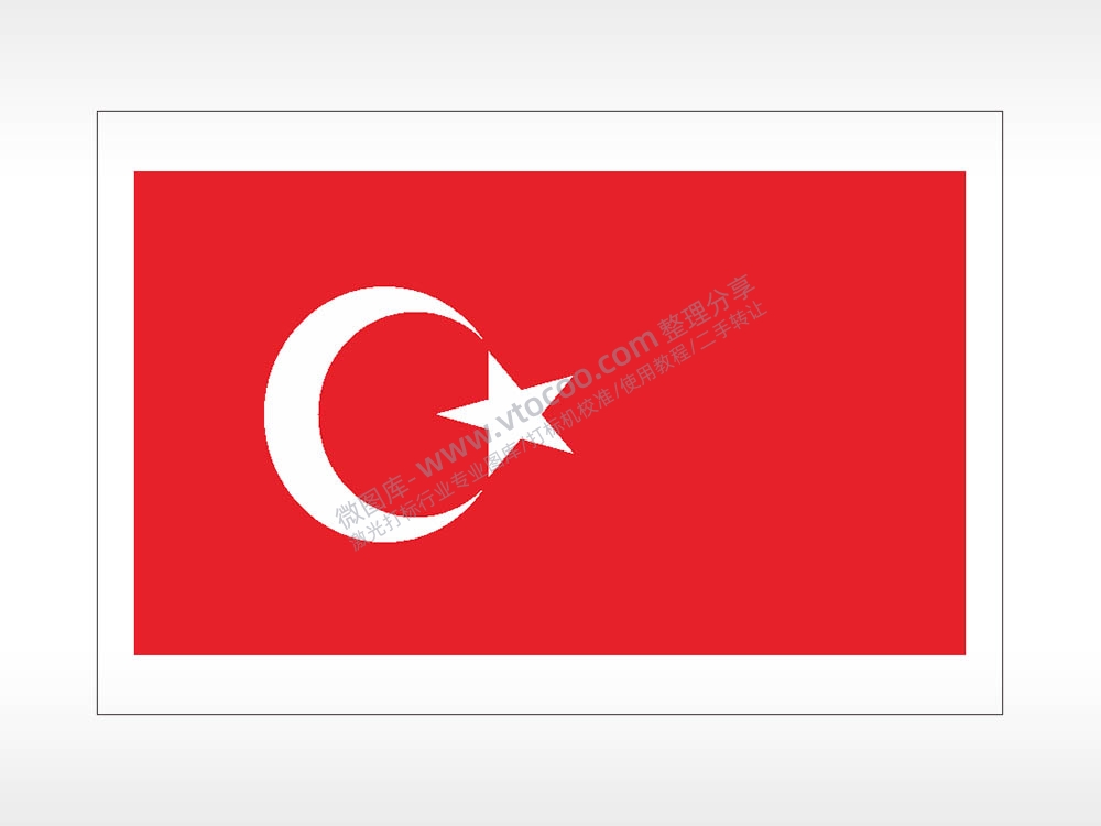 国家旗帜汽车贴花精品车贴精选AI8.0格式激光打标文件通用矢量图