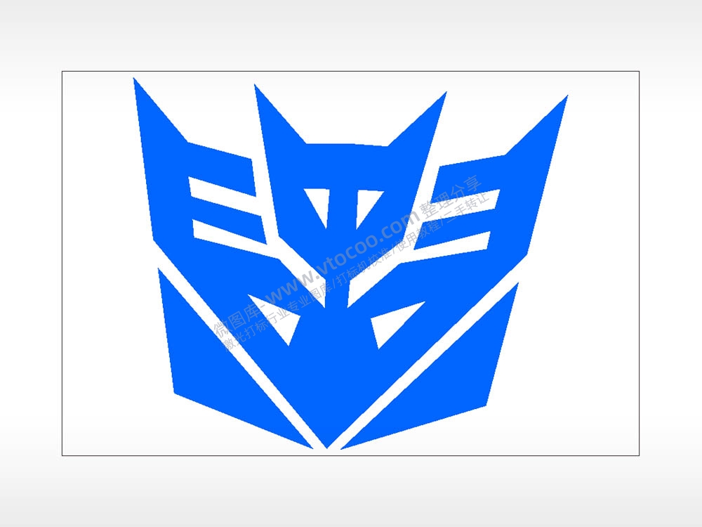 变形金刚标志图案汽车贴花卡通名图精品车贴精选