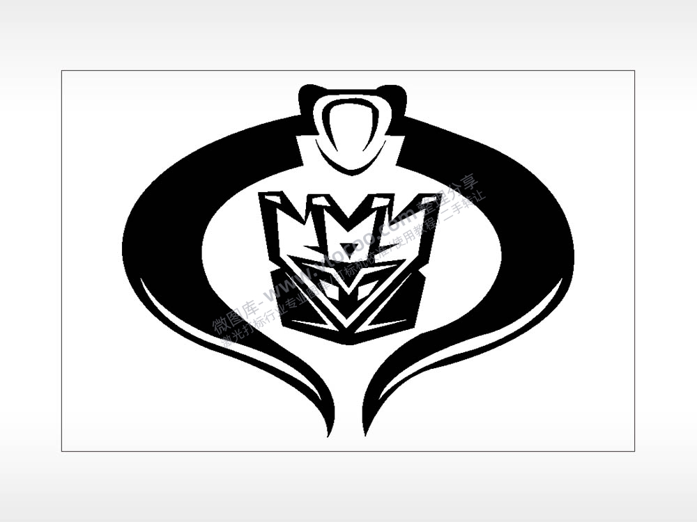 变形金刚2卡通名图精品车贴精选AI8.0格式激光打标文件通用矢量图