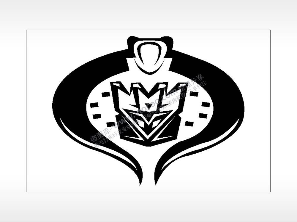 变形金刚3卡通名图精品车贴精选AI8.0格式激光打标文件通用矢量图