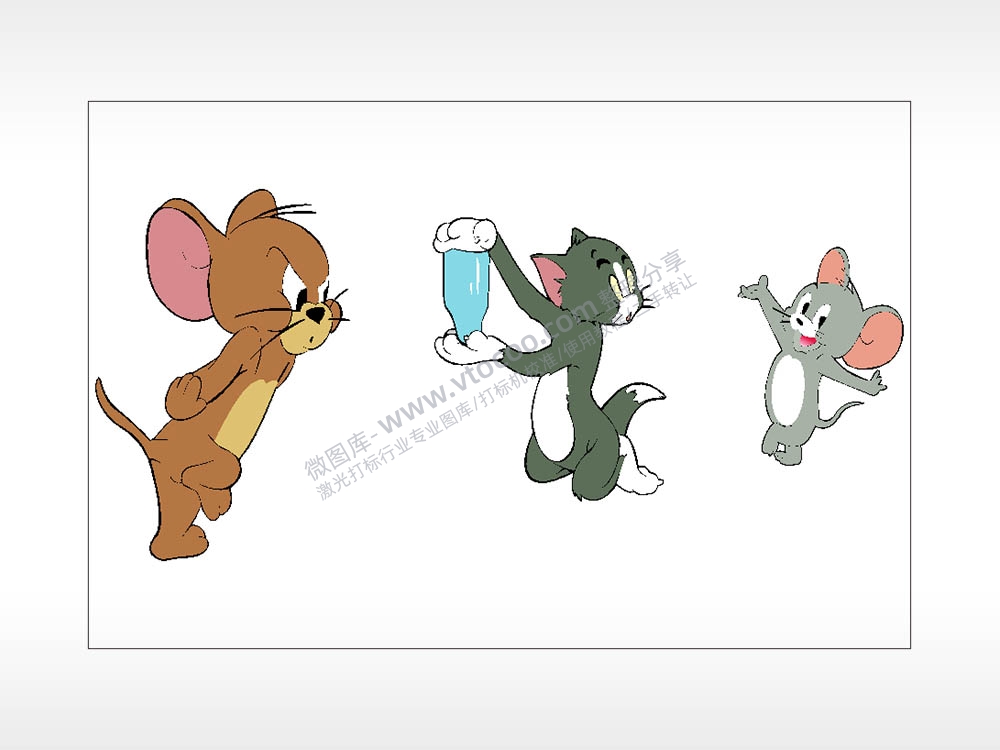 猫和老鼠杰瑞汤姆猫汽车贴花卡通名图精品车贴精选