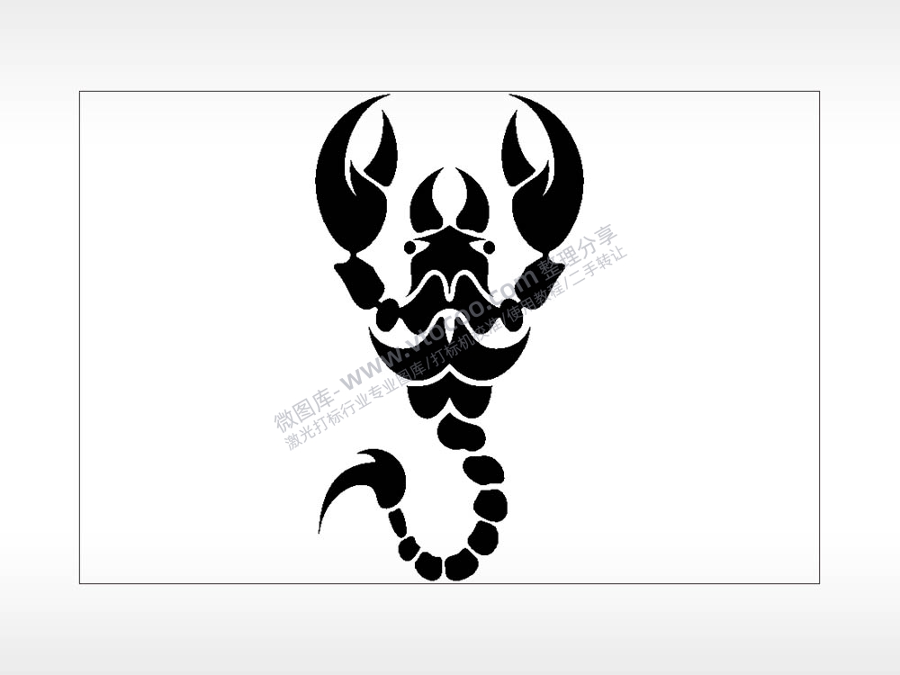 蝎子士兵欢呼汽车贴花卡通名图精品车贴精选