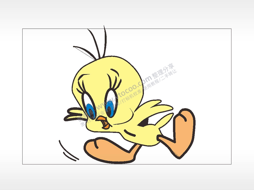 崔弟震惊卡通名图精品车贴精选AI8.0格式激光打标文件通用矢量图