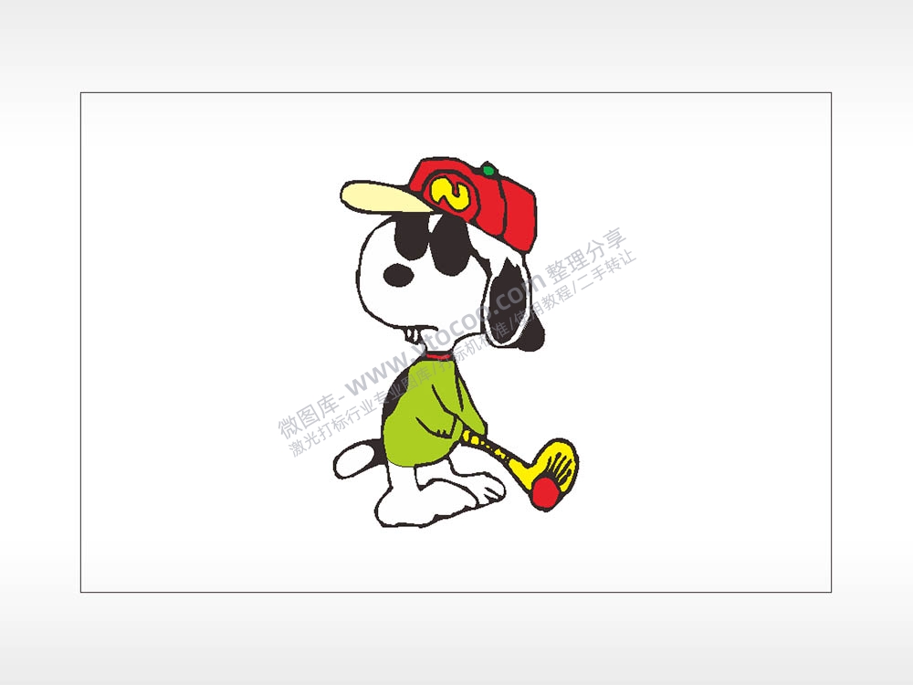 打棒球史努比snoopy卡通汽车贴花卡通名图精品车贴精选