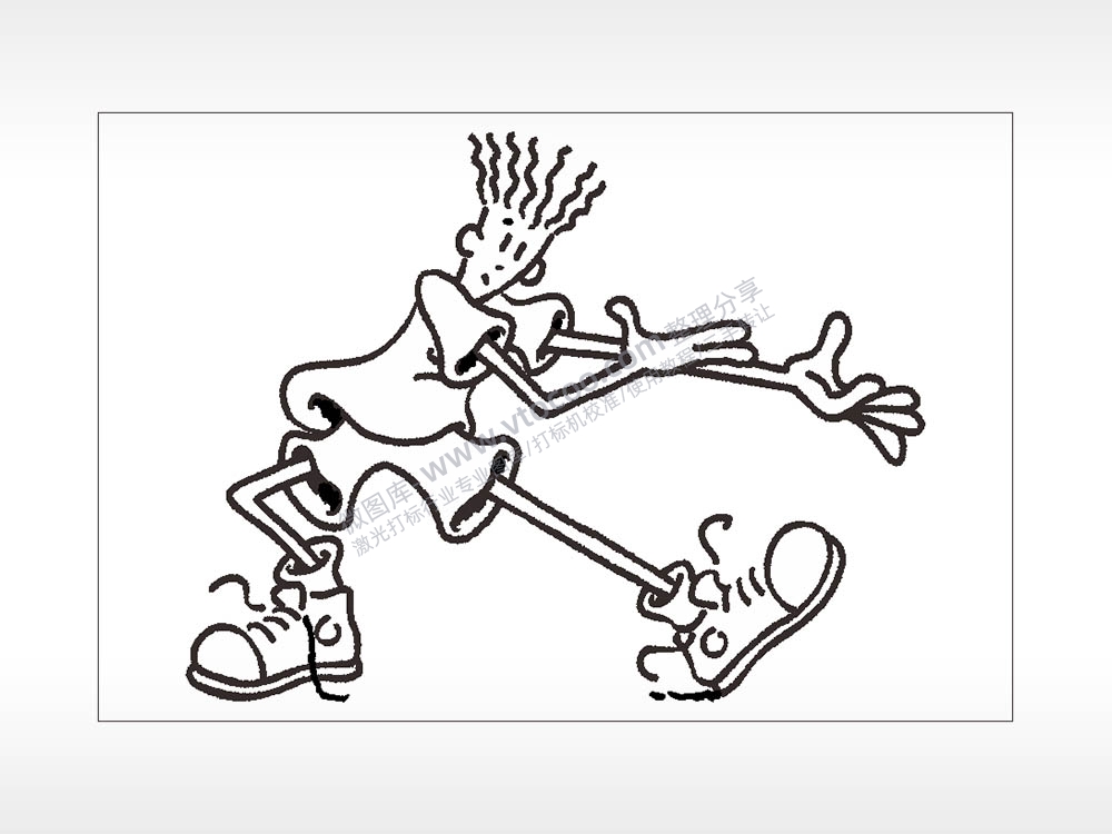 咏春打拳七喜小子卡通汽车贴花卡通名图精品车贴精选