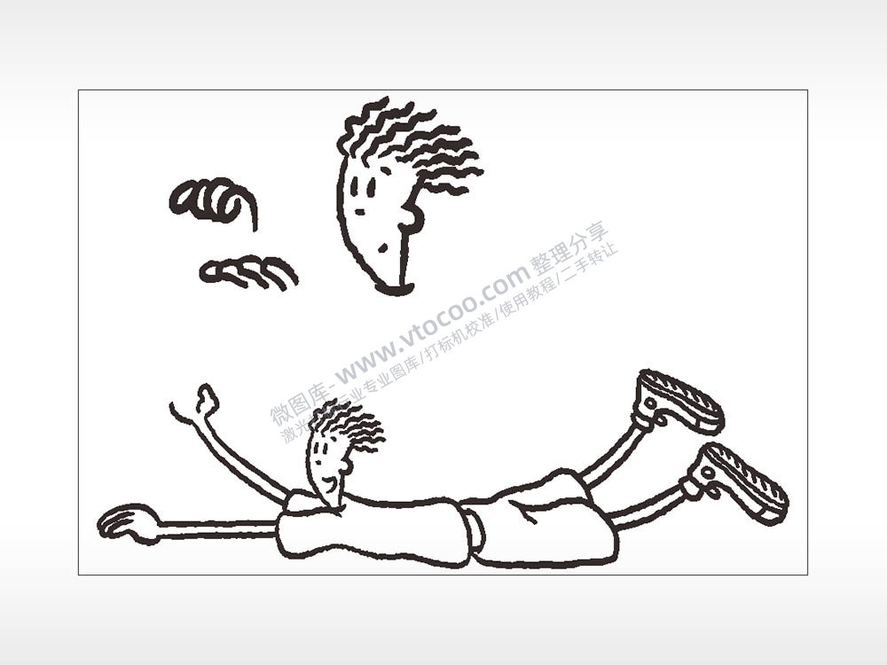 飞行七喜小子卡通汽车贴花卡通名图精品车贴精选