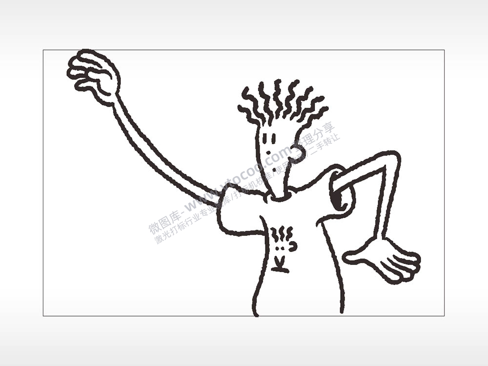 招呼七喜小子卡通汽车贴花卡通名图精品车贴精选