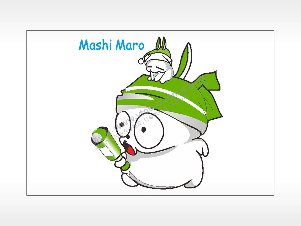 MashiMaro流氓兔经典卡通汽车贴花卡通名图精品车贴精选