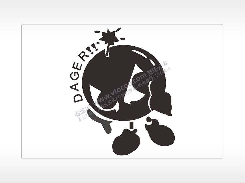 炸弹小人FAGER汽车贴花卡通名图精品车贴精选