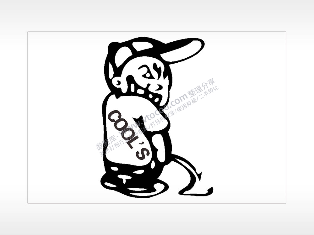 COOLS小孩汽车贴花卡通名图精品车贴精选