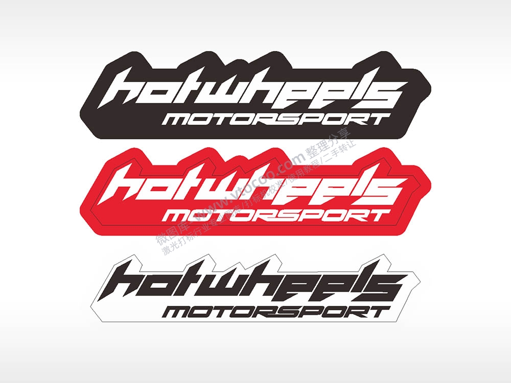 图形标志合集名图精品车贴精选AI8.0格式激光打标文件通用矢量图