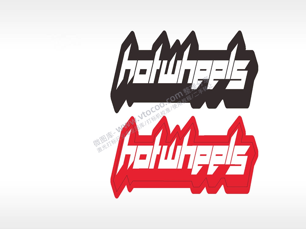 图形标志合集名图精品车贴精选AI8.0格式激光打标文件通用矢量图