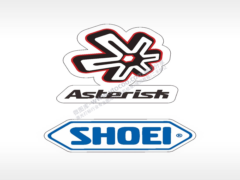 商标志合集名图精品车贴精选AI8.0格式激光打标文件通用矢量图