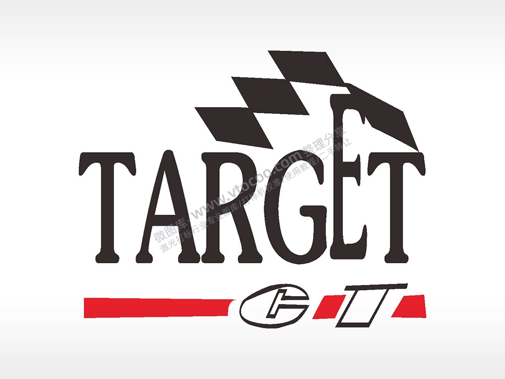 卡通贴纸名图精品车贴精选AI8.0格式激光打标文件通用矢量图