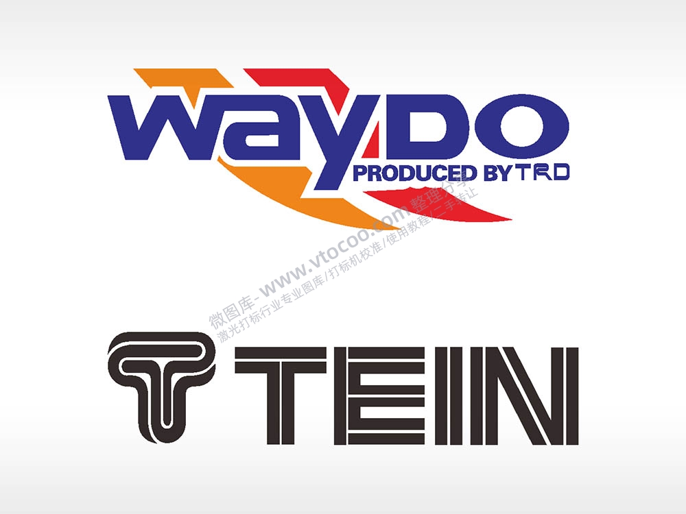 汽车贴花卡通名图精品车贴精选AI8.0格式激光打标文件通用矢量图