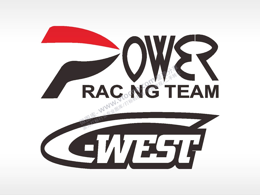 汽车贴花卡通名图精品车贴精选AI8.0格式激光打标文件通用矢量图