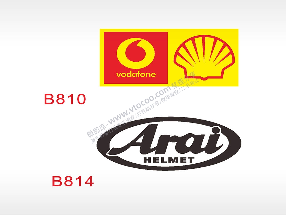 汽车贴花卡通名图精品车贴精选AI8.0格式激光打标文件通用矢量图