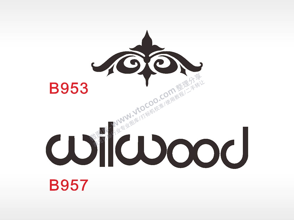 wilwood汽车贴花品车贴精选AI8.0格式激光打标文件通用矢量图