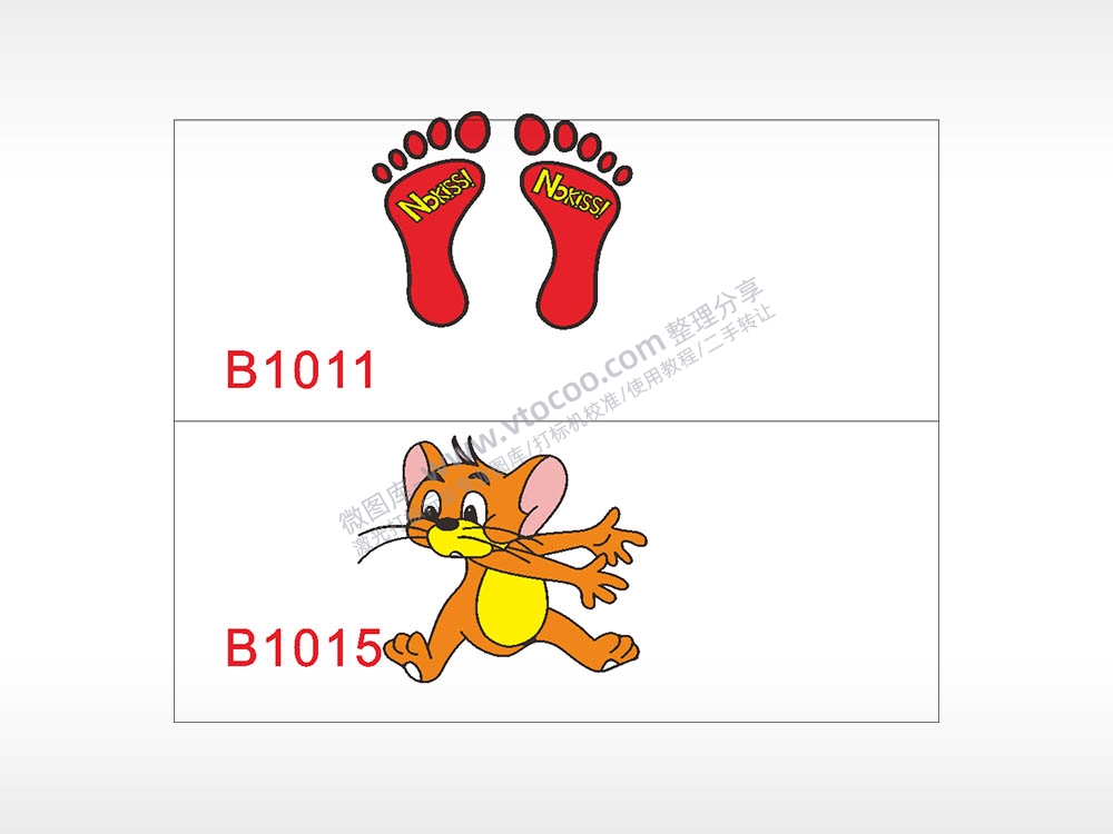 汽车贴花卡通名图精品车贴精选AI8.0格式激光打标文件通用矢量图