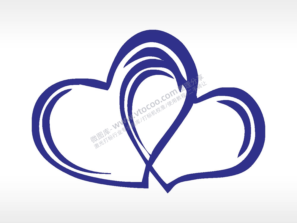 爱心打火机图案AI8.0格式激光打标文件通用矢量图