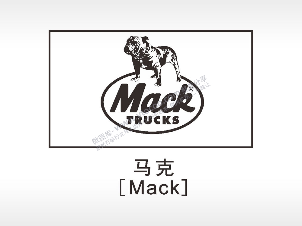 马克汽车车标雕刻挂坠项链AI8.0格式激光打标文件通用矢量图