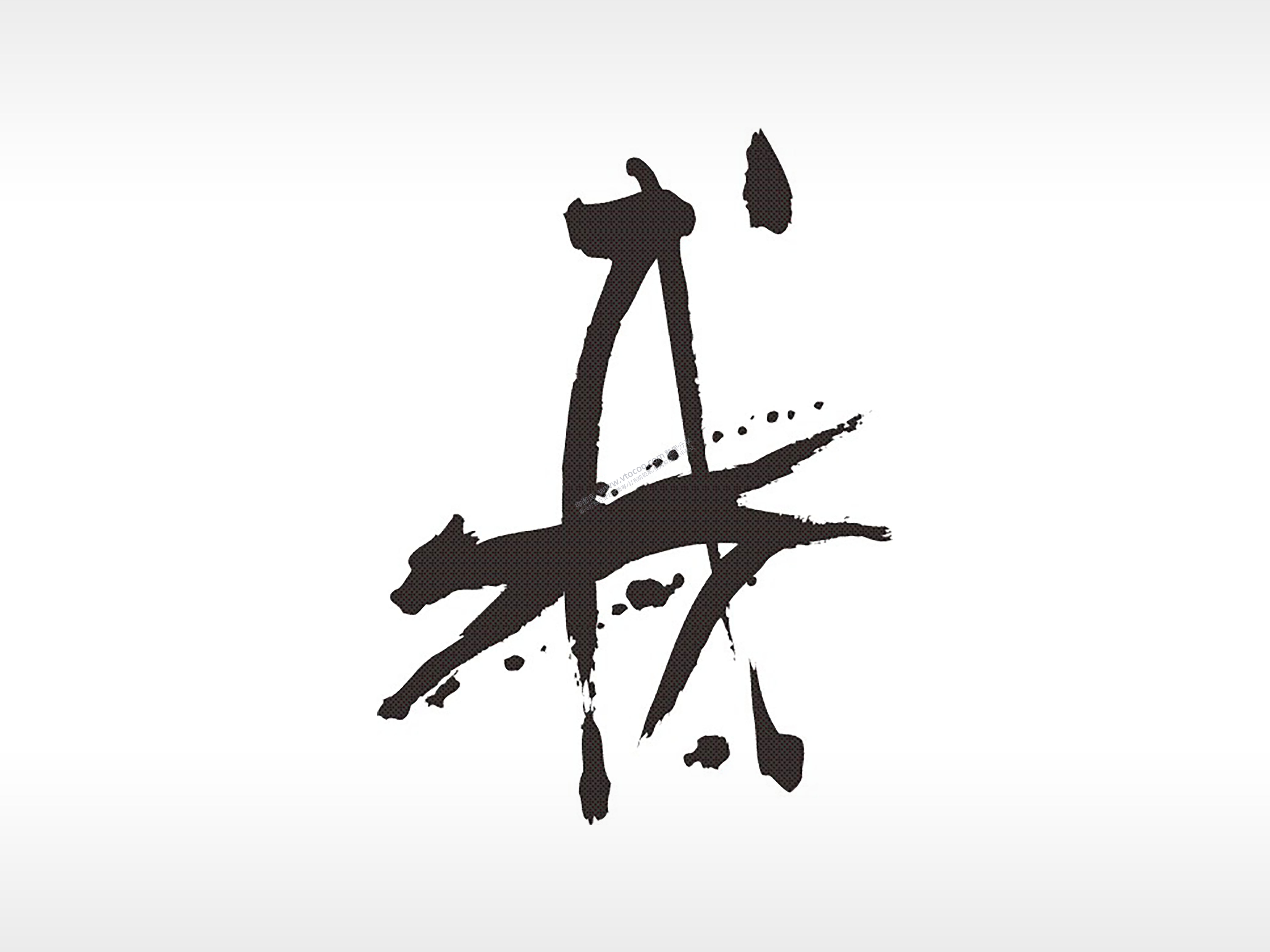 戌狗十二生肖卡通模板PLT格式激光打标文件通用矢量图