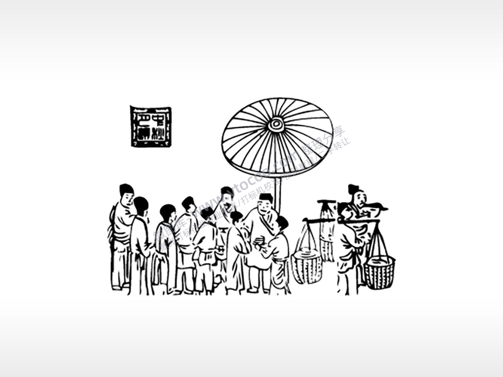 中秋古代生活节日快乐AI8.0格式激光打标文件通用矢量图