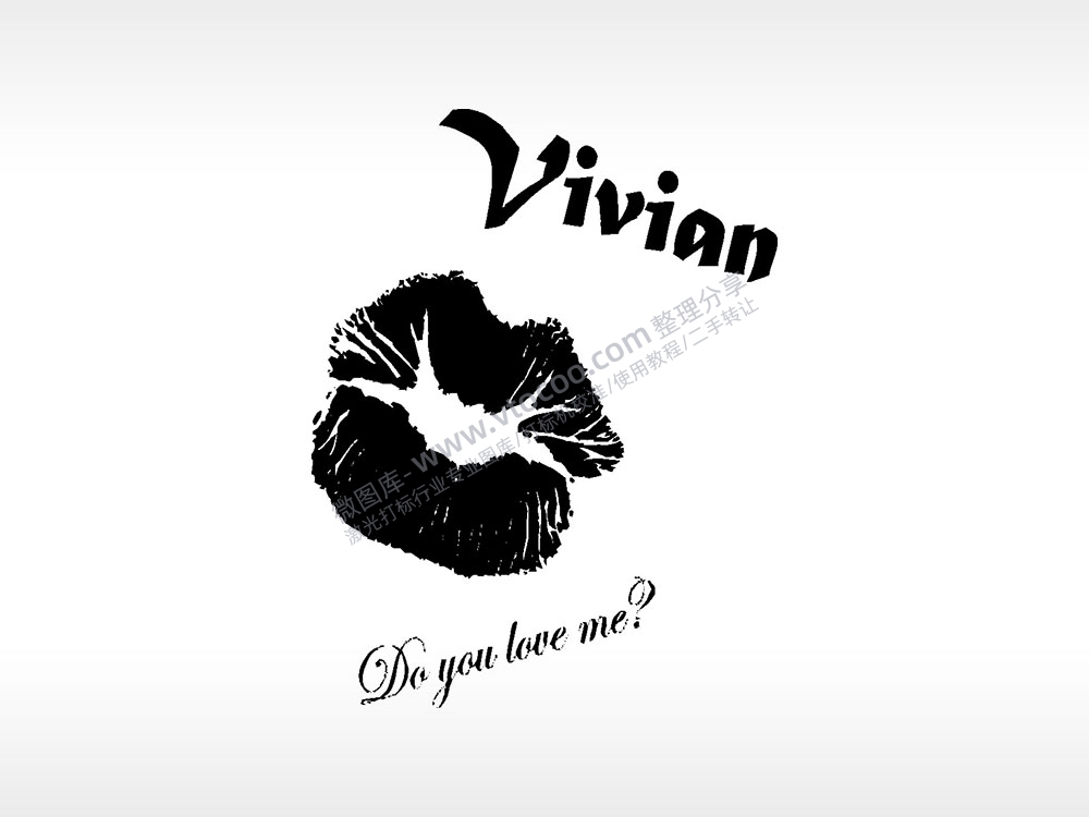 亲吻你喜欢我吗浪漫爱情人节礼品AI8.0格式激光打标文件通用矢量图