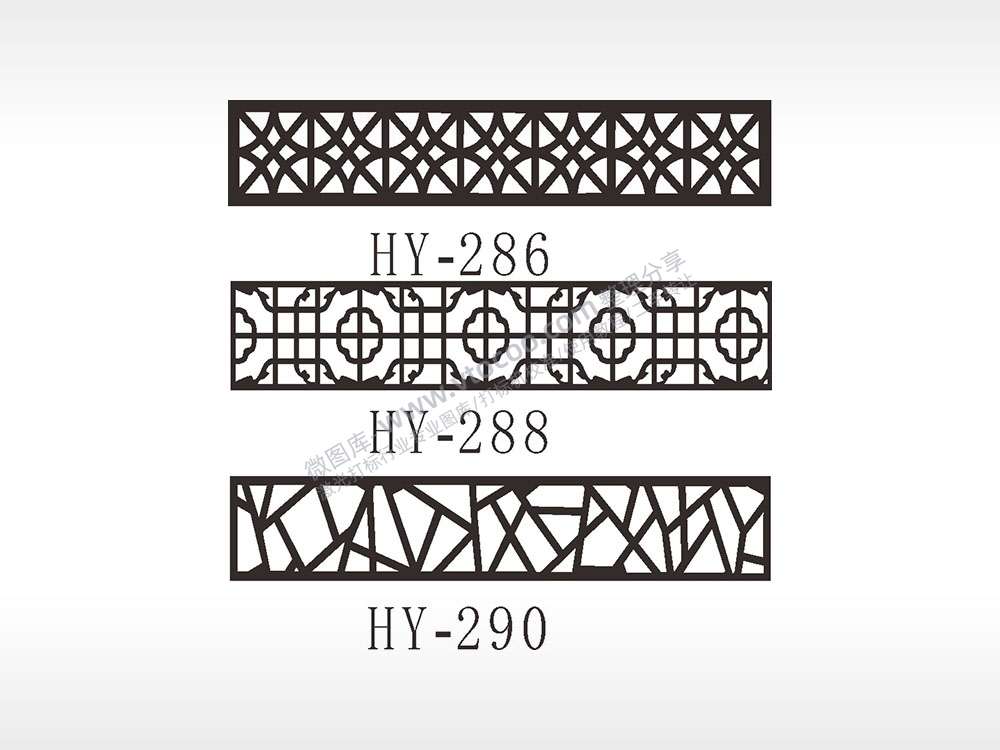 镂空花纹边角简笔画边框大全AI8.0格式激光打标文件通用矢量图