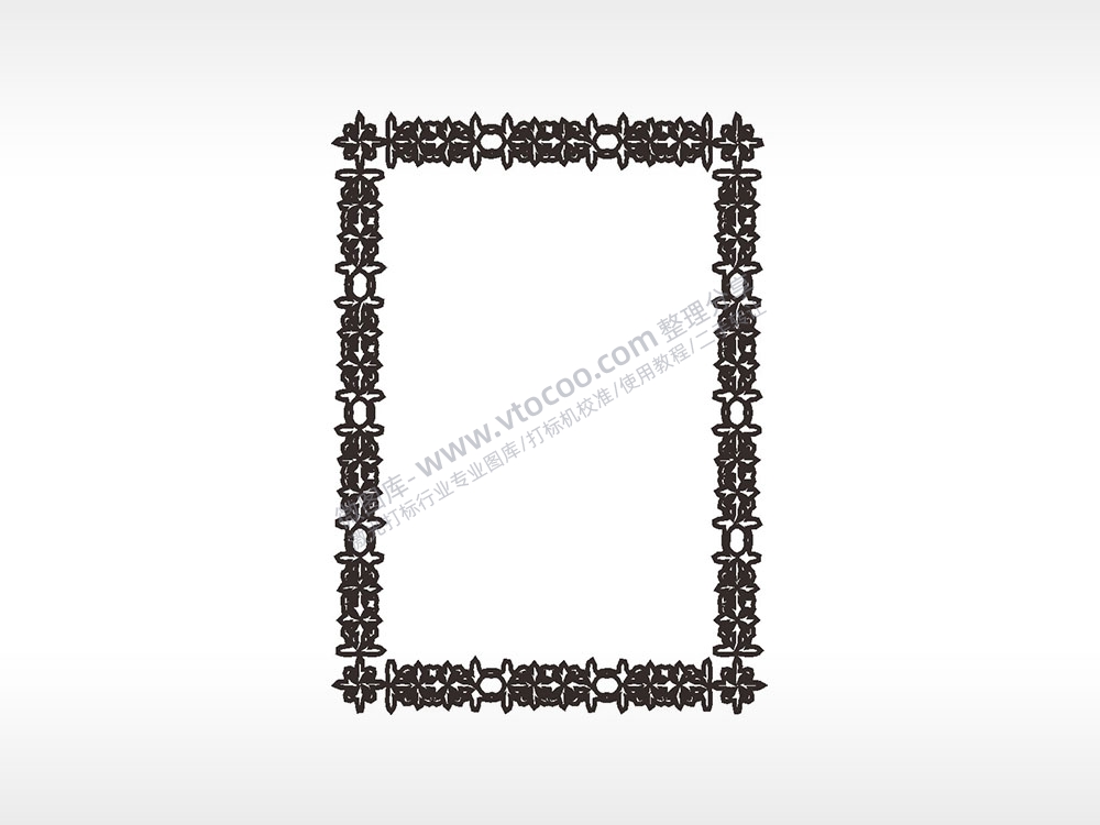 花纹边框大全AI8.0格式激光打标文件通用矢量图