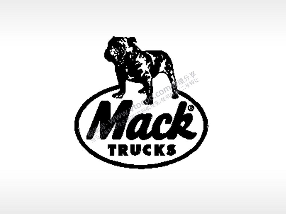 马克汽车车标雕刻挂坠项链PLT格式激光打标文件通用矢量图