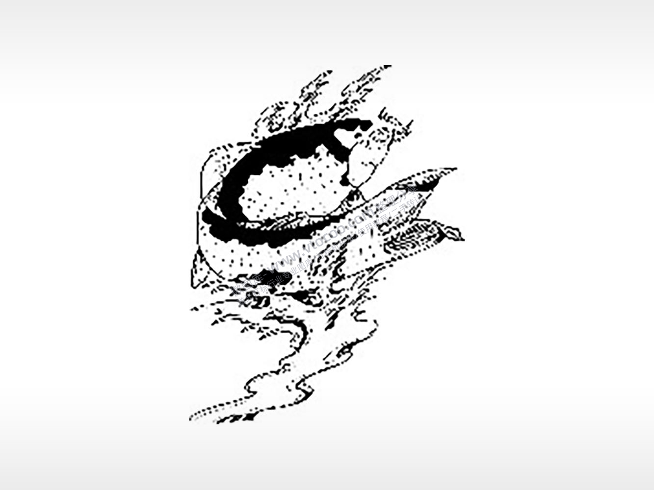 锦鲤好运富贵戏水飞禽走兽PLT格式激光打标文件通用矢量图