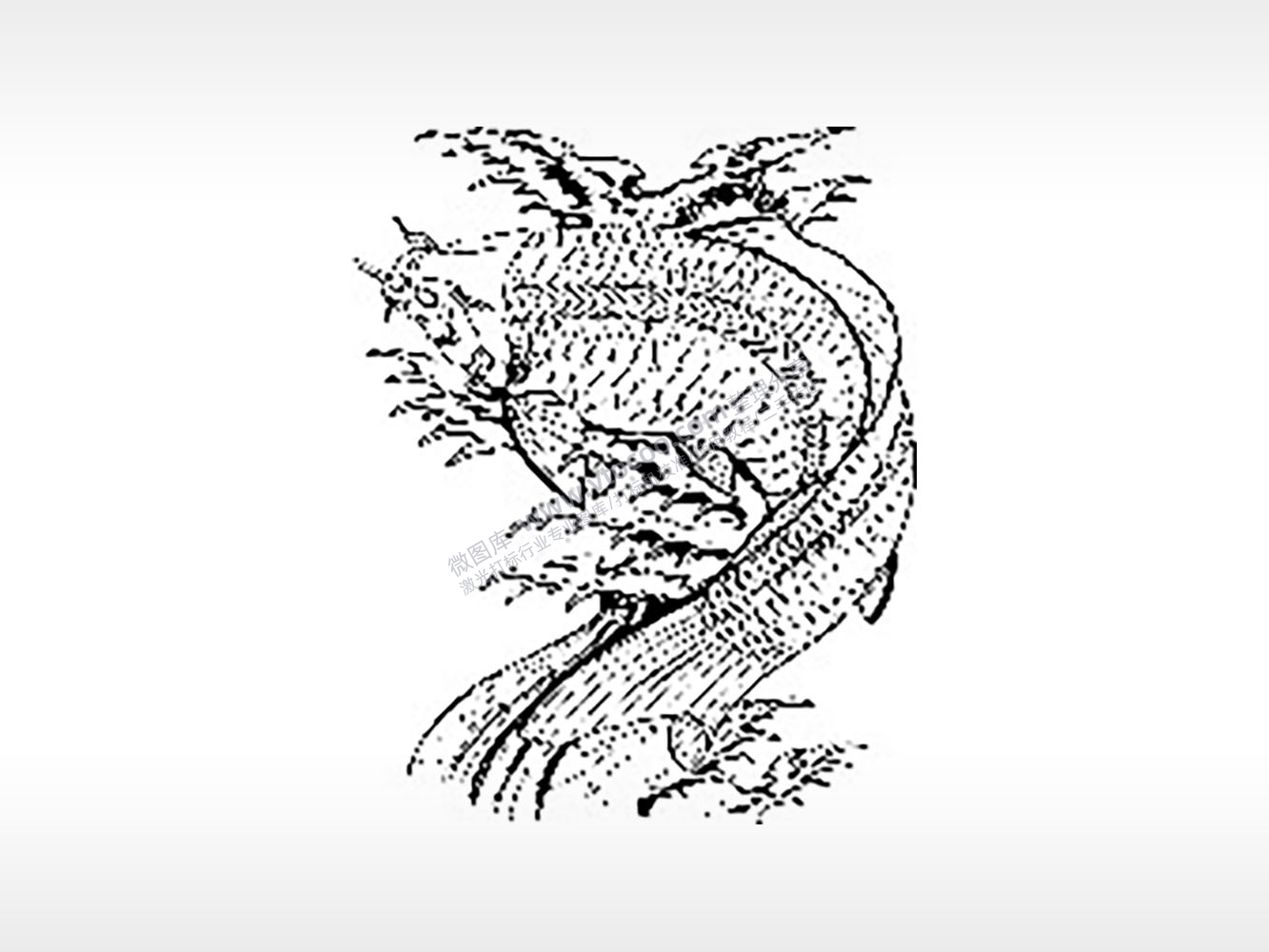 逆流而上锦鲤莲花荷塘飞禽走兽PLT格式激光打标文件通用矢量图