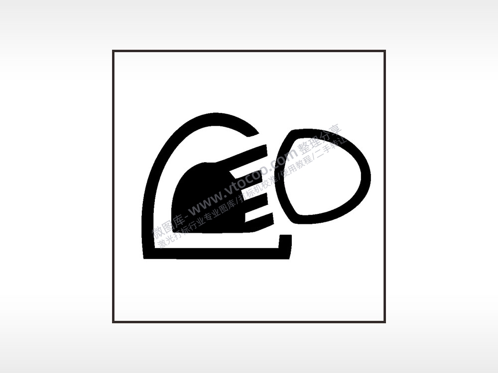 雨和光传感器汽车按键AI8.0格式激光打标文件通用矢量图