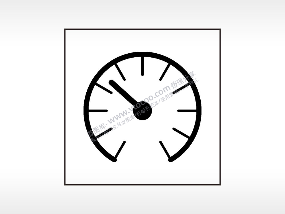 速度转速表汽车按键AI8.0格式激光打标文件通用矢量图