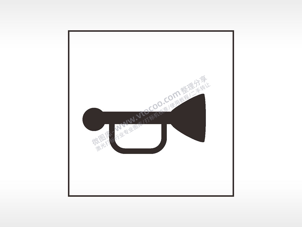 安全警示的作用汽车按键AI8.0格式激光打标文件通用矢量图