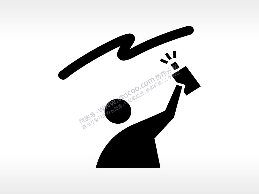 涂鸦画家日常生活大全AI8.0格式激光打标文件通用矢量图