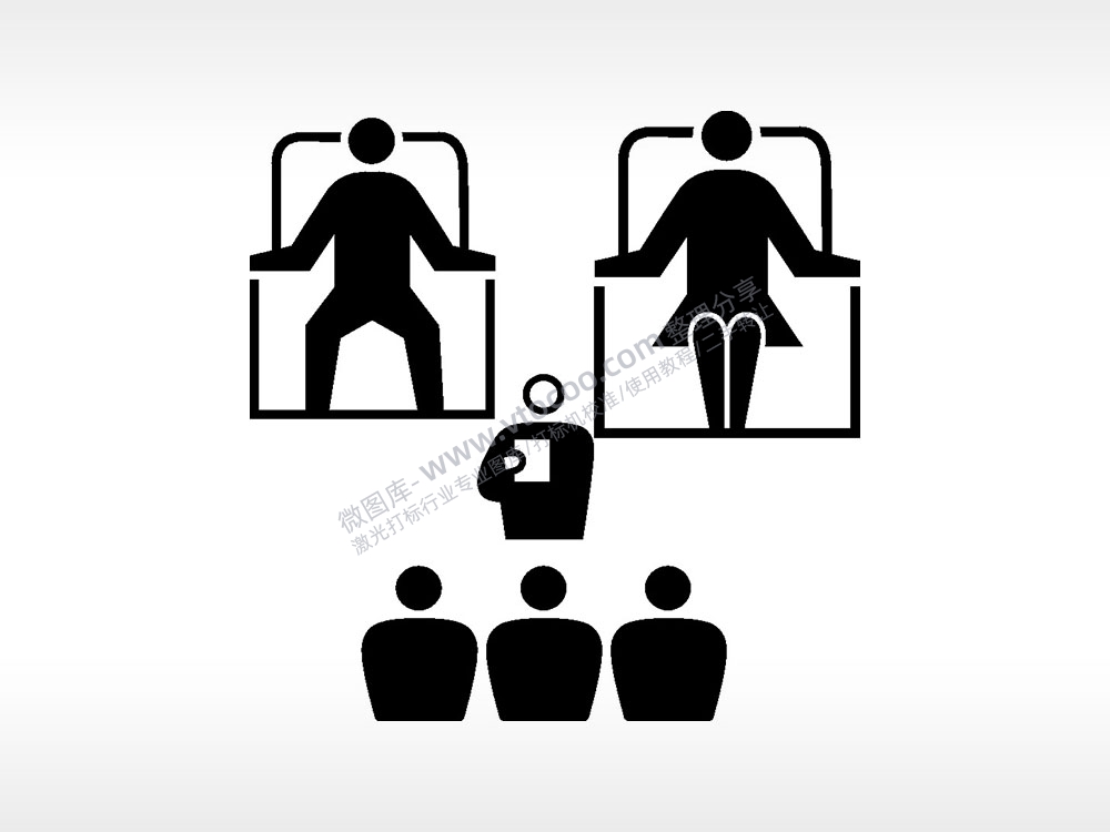 座椅会议聆听演讲日常生活大全AI8.0格式激光打标文件通用矢量图