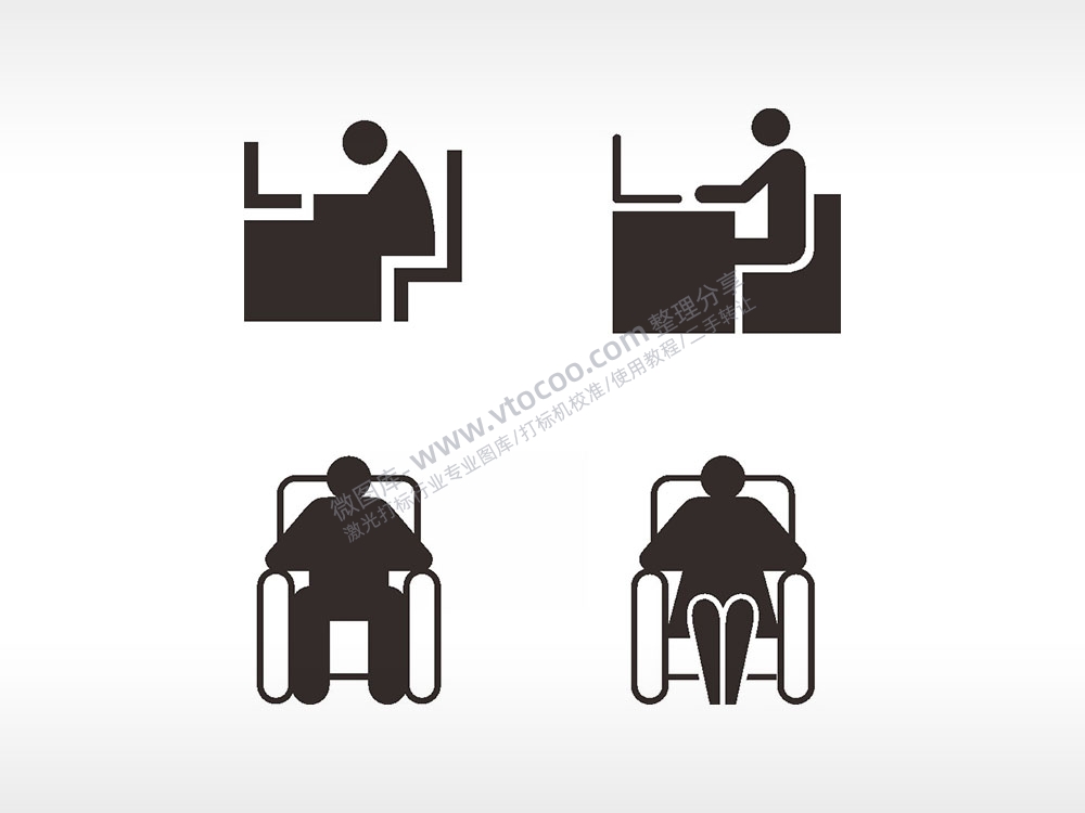 沙发办公日常生活大全AI8.0格式激光打标文件通用矢量图