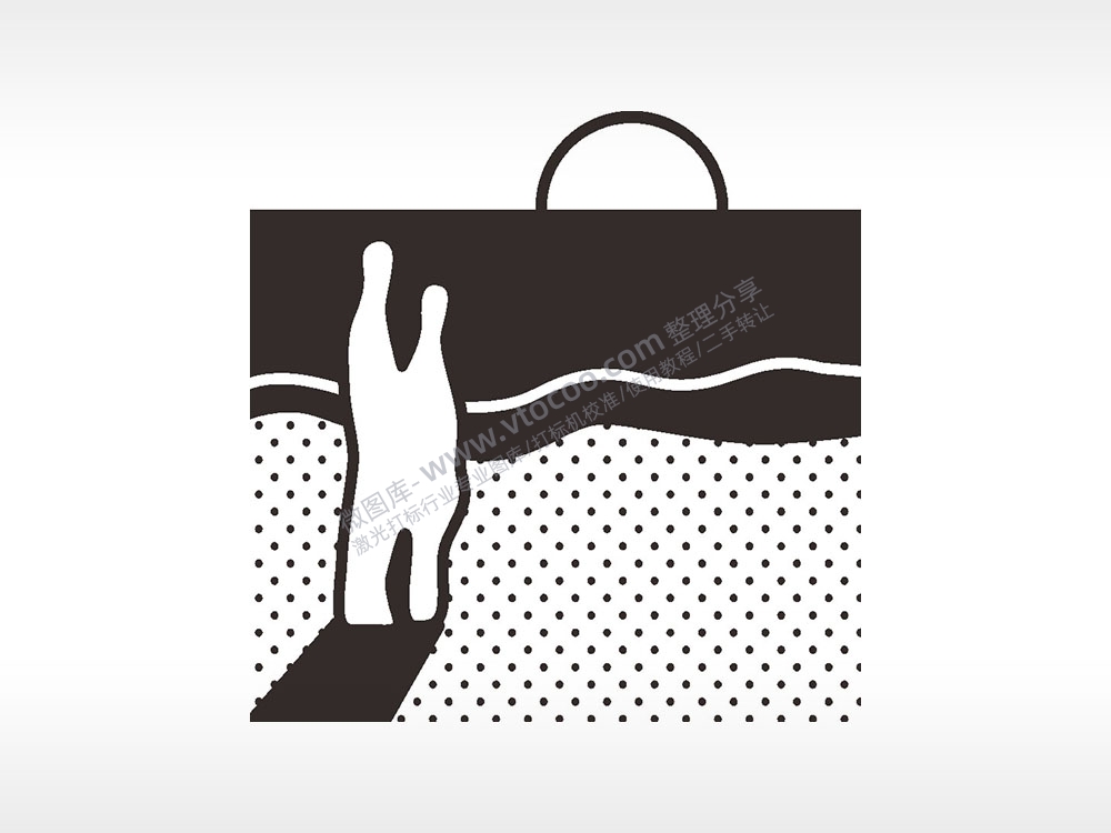 骆驼沙漠日常生活大全AI8.0格式激光打标文件通用矢量图