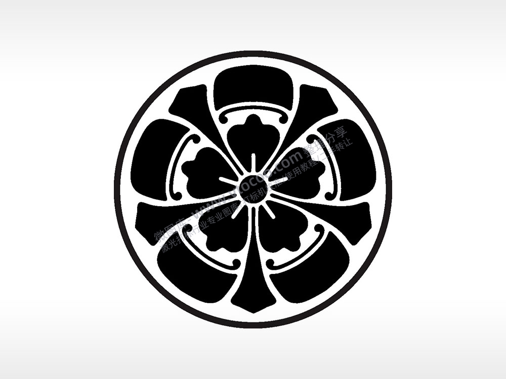 花蕊花蕾游戏硬币园项链AI8.0格式激光打标文件通用矢量图