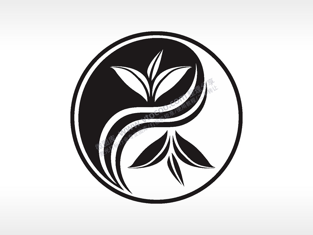 草叶花游戏硬币园项链AI8.0格式激光打标文件通用矢量图